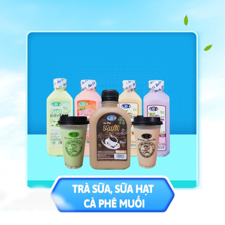 Trà sữa, Sữa hạt, Cà phê muối